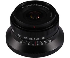 Kamera - Laowa 15mm f/5 Cookie FF Auto Aperture 110° Juodas
