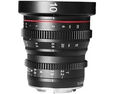 Kamera objektyvas - Meike MK 10mm T2.2 Cine Lens APS-C/MFT, Manual Focus
