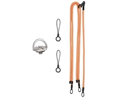 Sunnylife GS022 daugiafunkcis kaklo dirželis, skirtas Pocket 3 (oranžinis)