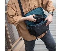 Kameros krepšys - PGYTECH OneMo Sling 7L, universalus dizainas, sulankstomas skyrius, erdvus juodas
