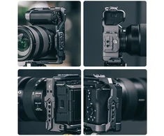 Kameros Narvas - Falcam F22 &amp; F38 &amp; F50 Greito Atleidimo Narvas Sony ZV-E1, Aliuminio Lydinys, Juodas