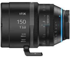 Kameros objektyvas - Irix Cine 150 mm T3.0 teleobjektyvas su PL jungtimi