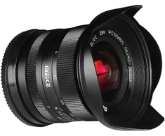Kameros Objektyvas - Meike MK 12mm F2.0 Rankinis Fokusavimas, f/2.0, 20 cm, Juodas