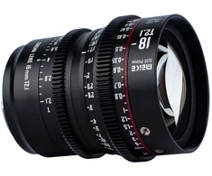 Kameros objektyvas - Meike MK 18mm T2.1 PL jungties S35 kino objektyvas