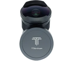 Kameros Objektyvas - TTArtisan 11mm F2.8 Fisheye Objektyvas, 180° Matymo Kampas, Metalinė Korpusas, Juoda