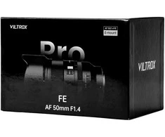 Kameros objektyvas - Viltrox AF 50mm 1.4 Pro Sony FE pilno kadro automatinio fokusavimo objektyvas
