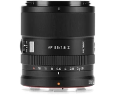 Kameros Objektyvas - Viltrox AF 55mm F1.8 EVO Nikon Z, Greitas Autofokusas, Metalinė Konstrukcija, Juoda