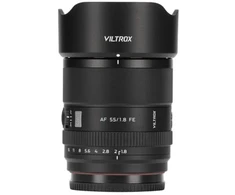 Kameros Objektyvas - Viltrox AF 55mm F1.8 EVO Pilno Kadro Fiksuoto Objektyvo Sony E-Mount Kameroms Juodas