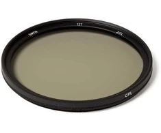 Kameros objektyvo filtras - Urth 127mm apvalus poliarizuojantis CPL filtras Vokietijos SCHOTT stiklas