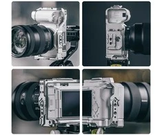 Kameros priedai - Falcam C00B3501 Quick Release Cage for Sony ZV E1, F38 interface, 160g, Sidabrinis