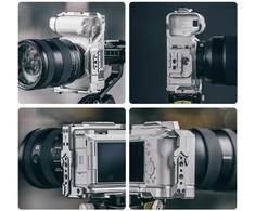 Kameros priedai - Falcam C00B3501 Quick Release Cage for Sony ZV E1, F38 interface, 160g, Sidabrinis