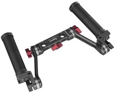 Kameros priedai - SmallRig 2002 rozetės rankenos rinkinys 15mm strypų sistema juoda