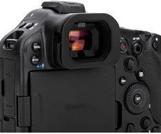Kameros priedas - JJC EC R1 akių kaukė Canon EOS R1, minkšta silikoninė, juoda