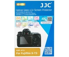Kameros priedas - JJC GSP XT3 optinis stiklo apsauginis dangtelis (Fujifilm X T3, 0.3 mm, 95% šviesos pralaidumas)
