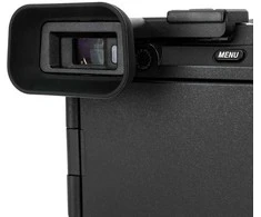Kameros priedas - JJC ilgas akies puodelis Sony A7C II A7CR silikono juodas