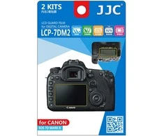 Kameros priedas - JJC LCP 7DM2 ekrano apsaugos plėvelė (Canon EOS 7D Mark II, atspari įbrėžimams)