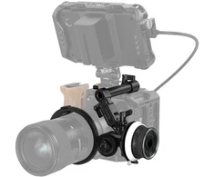 Kameros Priedas - SmallRig 3010 Mini Follow Focus su reguliuojamais AB ženklais - Juoda