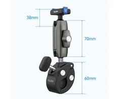 Kameros tvirtinimas - Telesin GP-HBM-003 Action Camera Mount 17-35mm 360° Adjustment