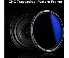 K&amp;F Concept Classic Slim Fader pilkas filtras NDX ND2 - ND400 55 mm