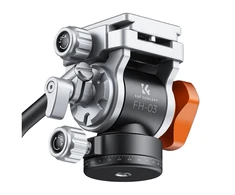 Vaizdo Galvutė - K&amp;F Concept FH-03 5kg Talpa +90°/-90° Pasvirimas 360° Sukimas