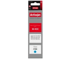 „Activejet AC-G41C“ rašalo buteliukas (pakaitinis „Canon GI-41C 4543C001“; „Supreme“; 70 ml; žydras)