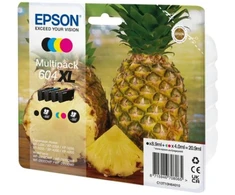 Kasetė - Epson 604XL Multipack (C13T10H64010, 4 kasetės, juoda, ciano, magenta, geltona)