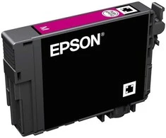 Kasetė - Epson rašalas 502 XL (C13T02W34010, didelės talpos, magenta)