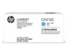 Hewlett Packard (HP) HP contract No.657X (CF471XC), žydra kasetė