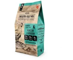Katės Maistas - WIEJSKA ZAGRODA Katinėlių Vištiena ir Lašiša 5kg