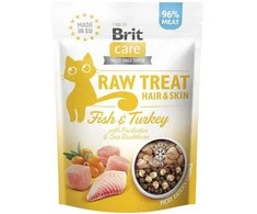 Kačių Skanėstai - Brit Care Raw Skanėstas su Kalakutiena 40g
