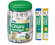 Kačių Skanėstai - Inaba Churu Nourrish, Vištiena ir Tunas