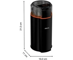 Kavamalė Krups Silent Vortex GX3328 175 W Juodas