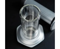 Kavos Aparatas - AeroPress Premium Skaidrus, Plieninis