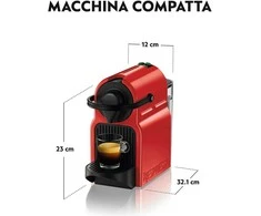 Kavos Aparatas - Krups Nespresso XN1005K 19 Bar Pusiau Automatinis Espresso Aparatas 0.7 L Juodas