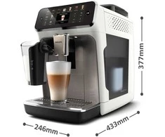 Kavos aparatas „Philips 5500 LatteGo EP5545/70“ balta