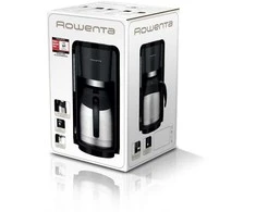 Kavos Aparatas - Rowenta Milano CT3818, Nerūdijančio Plieno Kava, Automatinis Išjungimas, Juoda/Sidabrinė