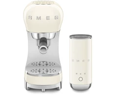 Kavos aparatas - Smeg ECF12CREU + MFF02 Kreminis