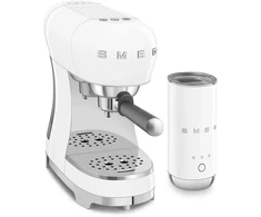 Kavos aparatas - Smeg ECF12WHEU + MFF02 Baltas