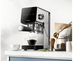 Kavos Aparatas - Xiaomi Pusiau Automatinis Espresso Aparatas 20 Barų 0,9 L Jutiklinis Ekranas Su Garų Antgaliu