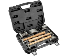 Kėbulo Remonto Plaktukų Rinkinys - NEO TOOLS 7 Dalių, Plienas / Sidabrinis