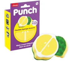 Vileda Lanksti kempinė „Punch“, citrinų skonio, 1 vnt.