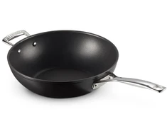 Keptuvė - Le Creuset Toughened Non-Stick Wok 4.7L Juodas/Sidabrinis