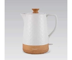 Maestro MR-076 elektrinis virdulys 1,8 L 1800 W, spalva: balta/medžio