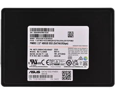 Kietojo kūno diskas - Samsung PM893 480GB SATA 2.5" 550 MB/s Skaityti 520 MB/s Rašyti Juoda