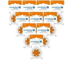 Baterija - EverActive 13 Klausos Aparato Baterijos, 6 vnt.