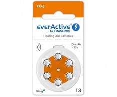 Baterija - EverActive 13 Klausos Aparato Baterijos, 6 vnt.