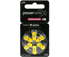 Klausos aparato baterijos – VARTA Power One Evolution PR70, 6 vnt.