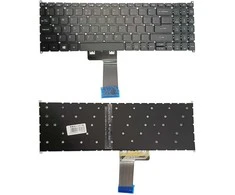 Klaviatūra - Acer Aspire 3 A315-23 Apšviesta JAV Išdėstymas Juoda