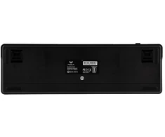 Klaviatūra - AULA F108 Mechaninė, RGB Apšvietimas, USB Type-C, 4000 mAh Baterija, Pilka/Oranžinė/Gili Pilka