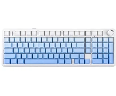 Klaviatūra - AULA F99 Pro Gradient Mėlyna NimbusV3 Mechaninė Žaidimų RGB, 8000 mAh, Belaidė, Mėlyna